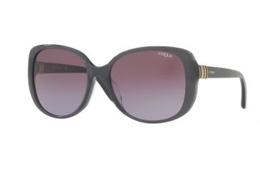 Image of Vogue VO5155SF Progressive Prescription Sunglasses VO5155SF-24788H-57 - Lens Diameter 57 mm, Frame Color Opal Dark Grey