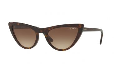 Image of Vogue VO5211SF Progressive Prescription Sunglasses VO5211SF-W65613-54 - Lens Diameter 54 mm, Frame Color Dark Havana