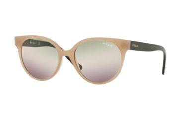 Image of Vogue VO5246S Sunglasses 26790M-53 - , Pink Grad Green Grad Grey Lenses