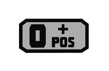 Image of Voodoo Tactical Blood Type Rubber Patch, O+, Coyote, 07-0995007000