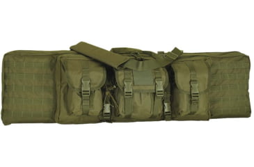 Image of Voodoo Tactical 42in Padded Weapons Case w/Die Cut MOLLE, OD Green, 42in, 15-7612004000