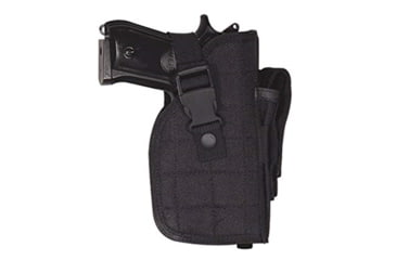 Image of Voodoo Tactical High-Tech Polymer IWB Holster, Smith &amp; Wesson Bodyguard 380, Right Hand, Black, 20-9026001000