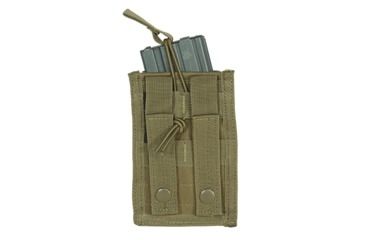 Image of Voodoo Tactical M4/M16 Open Top Mag Pouch W/ Bungee System - Single, Coyote - 20-858407000