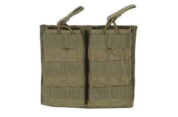 Image of Voodoo Tactical M4/M16 Open Top Mag Pouch W/ Bungee System - Double, Coyote - 20-858507000