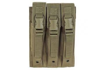 Image of Voodoo Tactical MP5 Mag Pouch, Triple, Coyote, 20-9340007000
