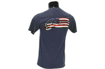 Image of Voodoo Tactical Patriot Banner Ribbon Logo T-Shirt - Mens, Navy, Large, 20-9991002094