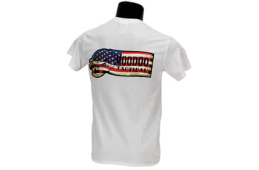 Image of Voodoo Tactical Patriot Banner Ribbon Logo T-Shirt - Mens, White, 2XL, 20-9991024097