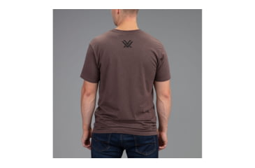 Image of Vortex Core Logo T-Shirt - Mens, Brown Heather, Large, 120-16-BRHL