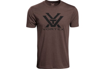 Image of Vortex Core Logo T-Shirt - Mens, Brown Heather, Large, 120-16-BRHL