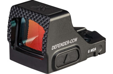 Image of Vortex Defender-CCW Red Dot Sight 1x25mm, 6 MOA Reticle, Black, DFCCW-MRD6