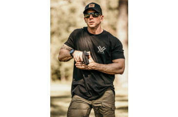 Image of Vortex Defender-CCW Enclosed Solar Micro Prismatic Red Dot Sight, 1x20.2mm, 3 MOA Reticle, Black, DFCCW-MRD3-E