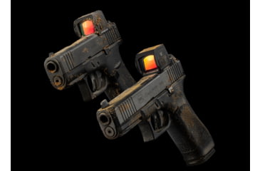 Image of Vortex Defender-ST Enclosed Solar Micro Reflex Red Dot Sight, 1x22.5mm, 3 MOA Reticle, Black, DFST-MRD3-E