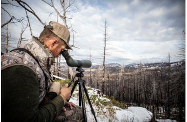 Image of Vortex Diamondback HD Spotting Scope, 20-60x85mm, Angled, Green, 18 x 8.28 x 5.5, DS-85A