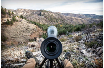 Image of Vortex Diamondback HD Spotting Scope, 20-60x85mm, Angled, Green, 18 x 8.28 x 5.5, DS-85A