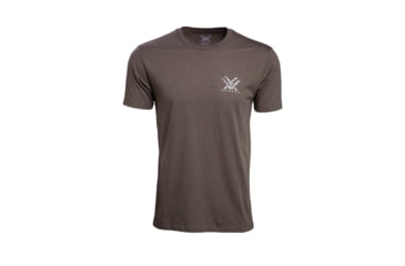 Image of Vortex Head-on Muley T-Shirt - Mens, Brown Heather, Medium, 220-73-BRHM