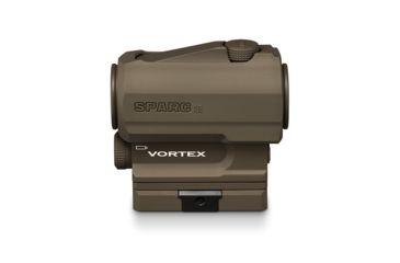 Image of OpticsPlanet Exclusive Vortex Limited Edition SPARC AR II 1x22mm 2 MOA Reflex Red Dot Sight, Anodized Matte, Tan, SPC-AR2-TAN, EDEMO1