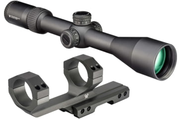 Image of Vortex OPMOD Diamondback Tactical 6-24x50mm Rifle Scope, 30mm Tube, First Focal Plane, Vortex OPMOD Sport Cantilever Riflescope 2in Offset Mount, 30mm