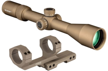 Image of Vortex OPMOD Diamondback Tactical 6-24x50mm Rifle Scope, 30mm Tube, First Focal Plane, Vortex OPMOD Sport Cantilever Riflescope 2in Offset Mount, 30mm