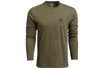 Image of Vortex Salute LS T-Shirt - Mens, Military Heather, 4X, 222-02-MIH4X