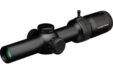 Image of Vortex Strike Eagle 1-8x24 mm Rifle Scope, 30 mm Tube, Second Focal Plane, Black, Matte Anodized, Red AR-BDC3 Reticle, MOA Adjustment, SE-1824-2