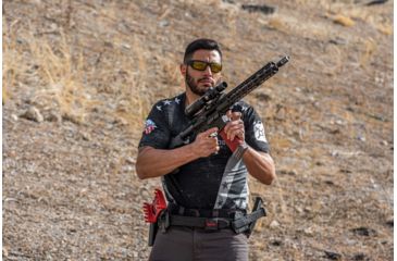 Image of Vortex Strike Eagle 1-8x24 mm Rifle Scope, 30 mm Tube, Second Focal Plane, Black, Matte Anodized, Red AR-BDC3 Reticle, MOA Adjustment, SE-1824-2