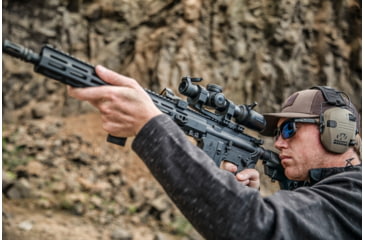 Image of Vortex Strike Eagle 1-8x24mm 30mm FFP Rifle Scope, Black, EBR-8 Reticle, MOA, SE-1801