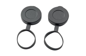 Image of Vortex Tethered Lens Covers for Raptor/Kingbird 32mm Binoculars, Black SW-42