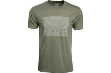 Image of Vortex Topo Elk T-Shirt - Mens, Military Heather, Extra Large, 220-45-MIHXL