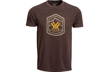 Image of Vortex Total Ascent T-Shirt - Mens, Brown Heather, L, 122-02-BRHL