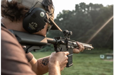 Image of Vortex Triumph 1x Reflex Red Dot Sight, 2 MOA Dot Reticle, Black TRI-RD2