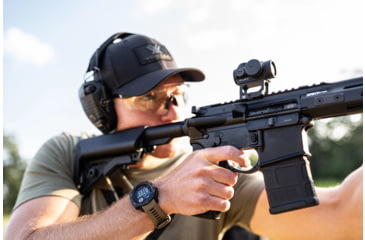 Image of Vortex Triumph 1x Reflex Red Dot Sight, 2 MOA Dot Reticle, Black TRI-RD2