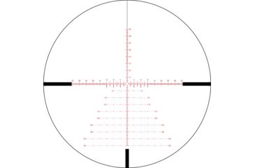 Image of Vortex Viper PST Gen II 5-25x50 mm Rifle Scope, 30 mm Tube, First Focal Plane, Black, Hard Anodized, Red EBR-7C MOA Reticle, MOA Adjustment, PST-5256