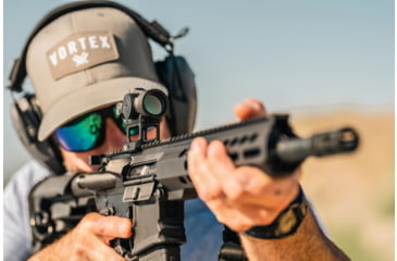 Image of Vortex Crossfire II 1x25mm 2 MOA Solar Reflex Red Dot Sight