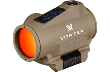 Image of Vortex Crossfire II 1x25mm 2 MOA Solar Reflex Red Dot Sight