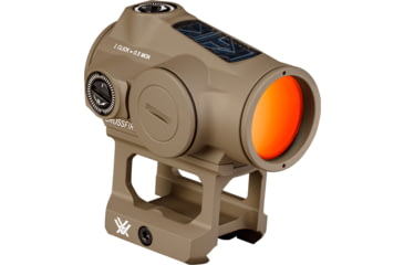 Image of Vortex Crossfire II 1x25mm 2 MOA Solar Reflex Red Dot Sight
