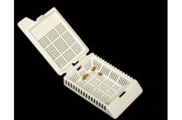 Image of VWR Biopsy Processing/Embedding Cassettes VWR-600-11 Premium Biopsy Cassettes Gray