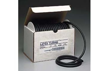 Image of VWR Black Latex Rubber Tubing BL404R 50'' Reel Length