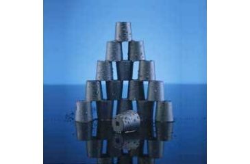 Image of VWR Black Rubber Stoppers, One-Hole, Kjeldahl 800M291