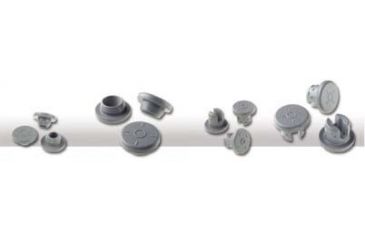 Image of VWR Chlorobutyl Serum and Lyophilization Stoppers, West Pharmaceutical Services 44002027 Lyophylization Stoppers