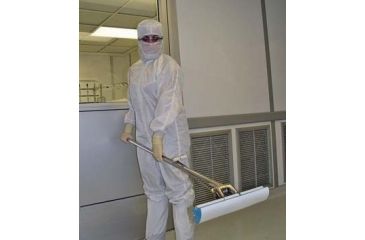 Image of VWR Cleanroom Mop Sponge Roller Refills 150272 Microfiber-Laminated Refill With Stainless Steel Bracket