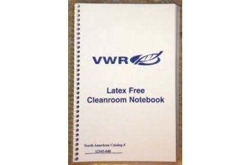 Image of VWR Cleanroom Spiral Notebooks, Latex-Free 08NBP-3X5T College-Rule Notebooks