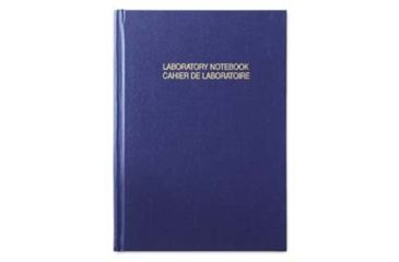 Image of VWR English/French Good Laboratory Practice Notebooks 818-0076 Grid Format A4