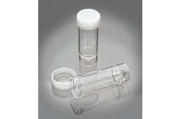 Image of VWR Freestanding Specimen and Centrifuge Tubes with Plug Seal Caps 3096-345-306 Sterile