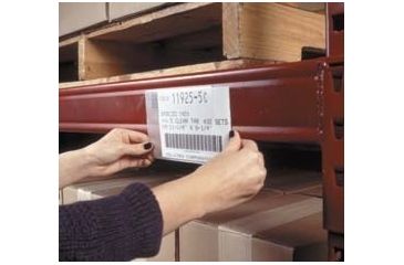Image of VWR Large Shelf Label Holders Magnetic Holders, Pack of 50, APX-35M