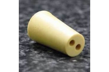 Image of VWR Rubber Stoppers, Two-Hole 9--M182