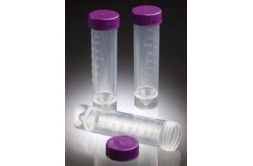 Image of VWR SuperClear Ultra-High Performance Freestanding Centrifuge Tubes with Flat Caps, Polypropylene 3075-870-006 Replacement Caps, Nonsterile