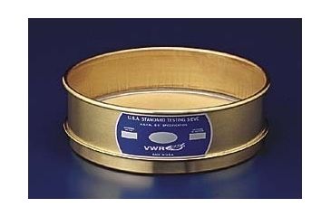 Image of VWR Testing Sieves, All Brass 100BB8H Half Height