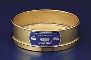 Image of VWR Testing Sieves, Each, All Brass Half Height, 170BB8H