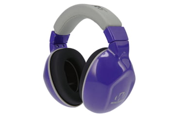 Image of Walker's Boomies Passive Hearing Protection, Earmuff, Extra Small, Royal Plum GWP-YM2-PL