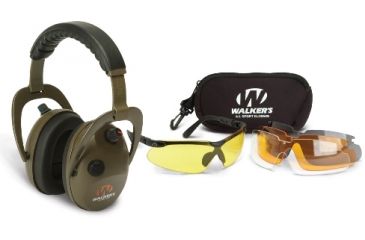 Image of Walkers ALPHA CARBON 360 MUFF/GLASS COMBO GWP-AM360-4LG